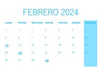 CALENDARIO DEL CONTRIBUYENTE FEBRERO 2024